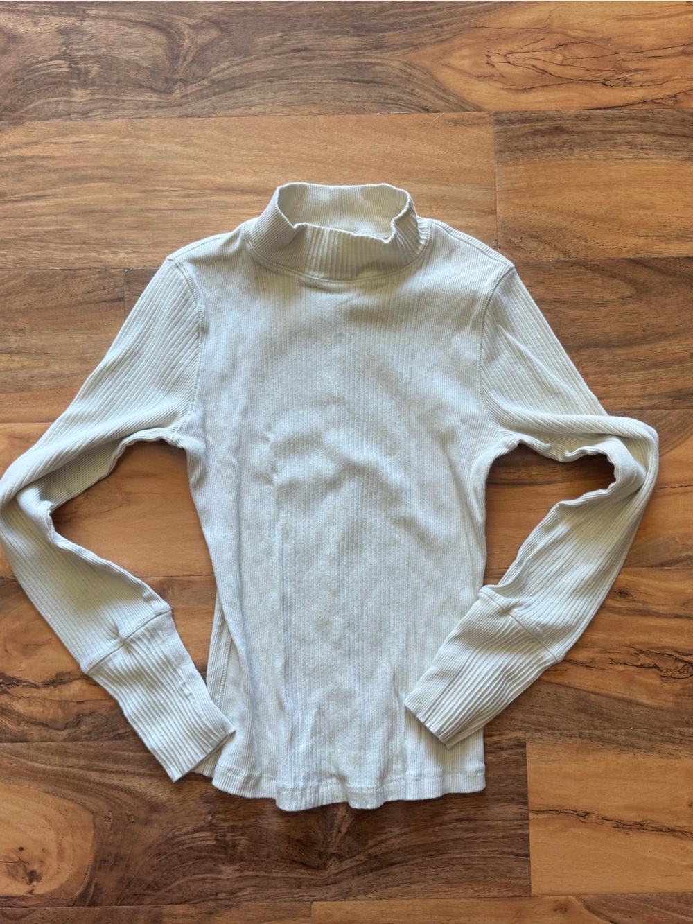 Free People Ribbed sweater Top in Cream